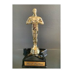 Oscar Trophy Best Father ,Mother and more